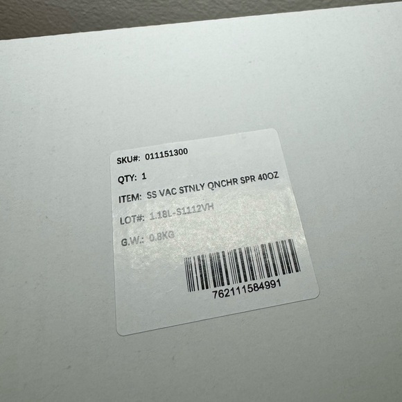 Stanley and Starbucks Sky Blue 40 Ounce Tumbler Cup NWT Spring 2024 - Picture 4 of 7